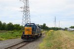 Front to Long hood shot of CSX 4421